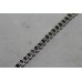 925 Sterling Silver Real Natural Black Star Bracelet Size 7.4" - 33.00 CT